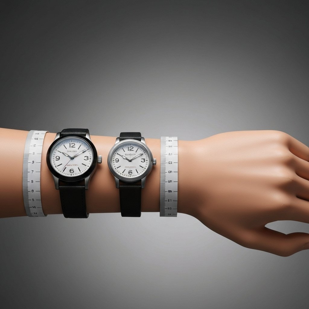 Jak dobrać wielkość tarczy zegarka do nadgarstka