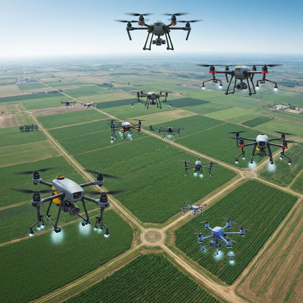 Drony: Rewolucja w powietrzu i jej zastosowania